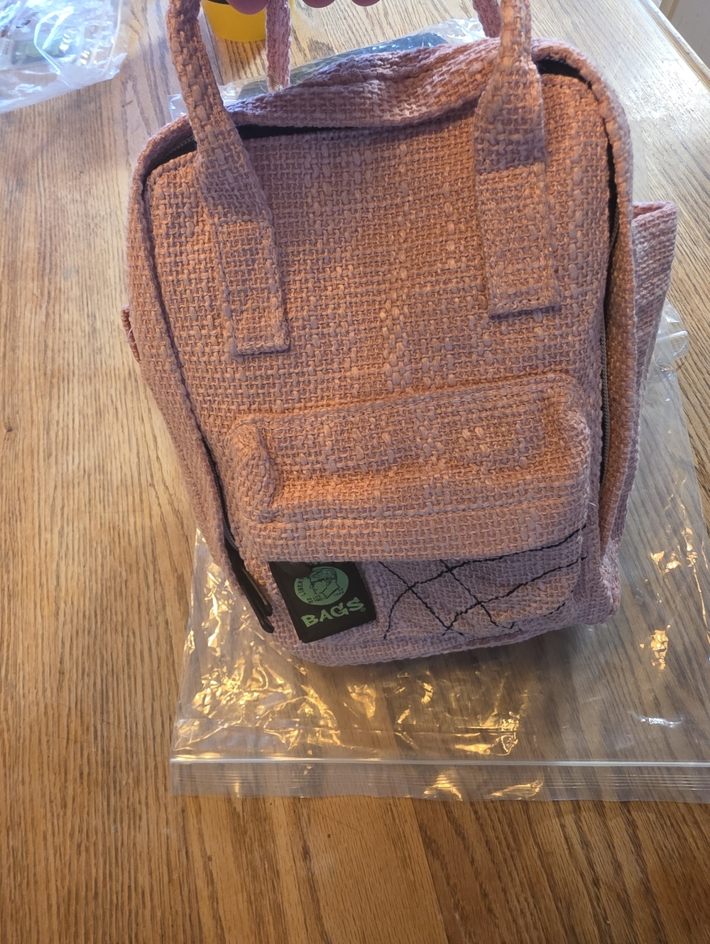 🌸 Dime Bags Hot Box Mini Backpack - Pink Hempster Nwt